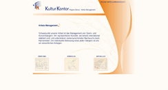 Desktop Screenshot of kulturkontor.de